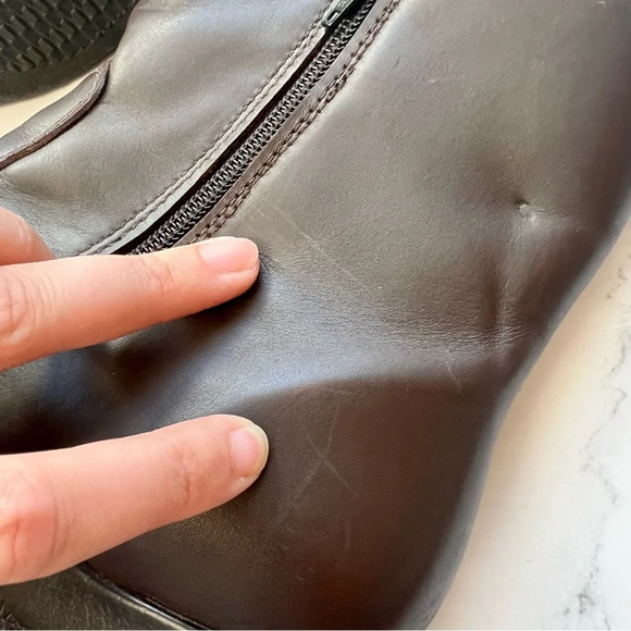 Martino Lindsay Weatherproof Leather Canadian Made Women's Boots Brown Size 10 - Picture 9 of 15